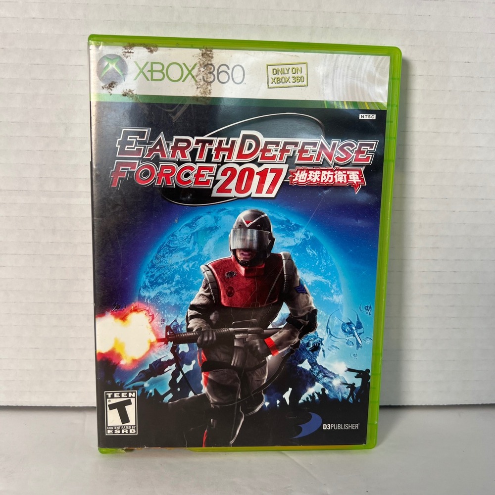 Earth‎ Defense Force 2017 Microsoft Xbox 360 Shooter Game CIB